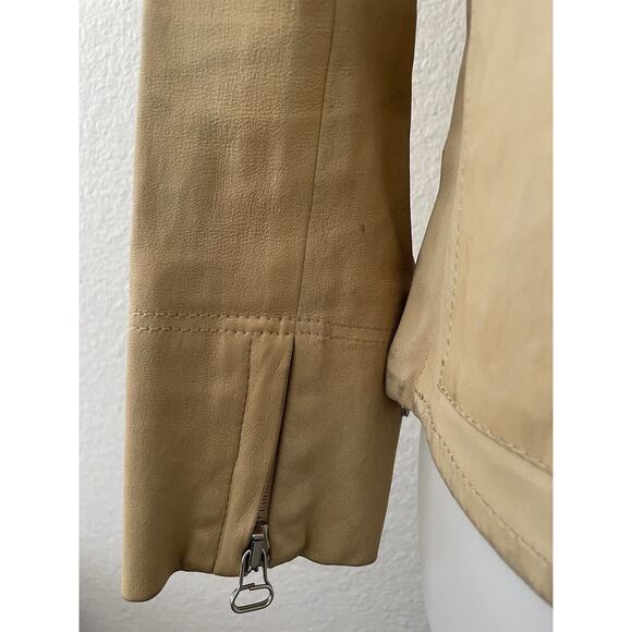 3.1 Phillip Lim Jacket Lamb Leather Button Front FLAW - Picture 13 of 16